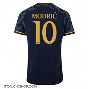 Real Madrid Luka Modric #10 Seconda Maglia 2023-24 Manica Corta